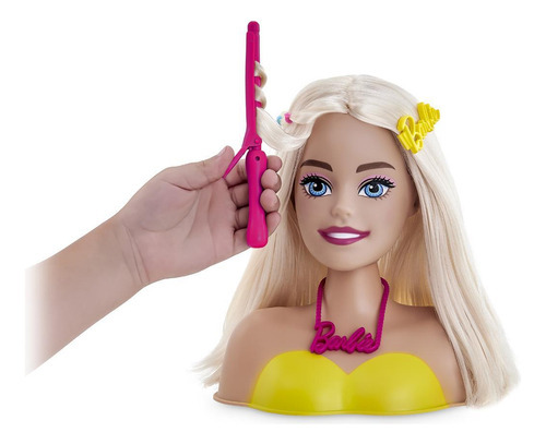 Boneca Mini Barbie Styling Head Unique - Licenciado
