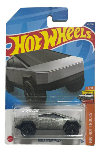 Hot Wheels Hot Trucks 3/10 Tesla Cybertruck 