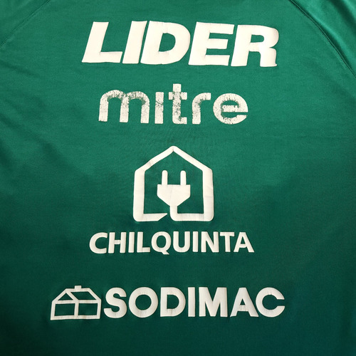 Camiseta De Entrenamiento Santiago Wanderers 2014, Mitre, L (Usado)
