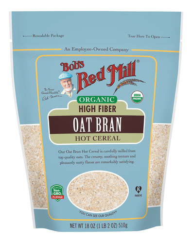 Bob's Red Mill Cereal Caliente Organico De Salvado De Avena 