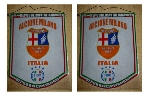 Banderin Grande 40cm Alcione Milano Italia