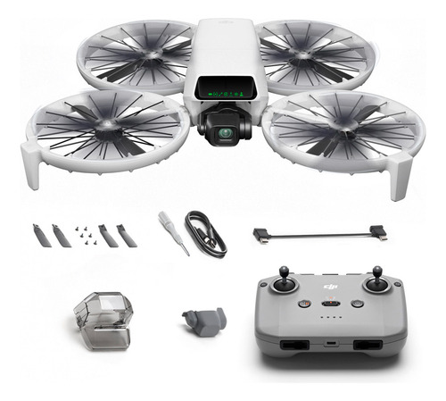 Drone Dji Flip Gl Diseño Compacto Y Ligero Color Gris