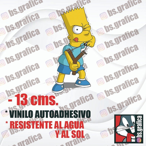 Sticker Bart Simpson