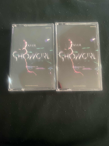 Kylie Minogue Showgirl Homecoming Live Cassette Doble