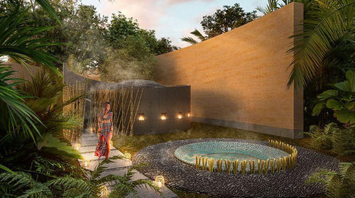 Increíble Villa En Desarrollo Residencial- 3 Rec. - Amenidades Como Spa. Piscina Salada. Temazcal- Tulum