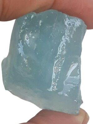 Aguamarina Natural, Mineral De Colección /sanación /reyki