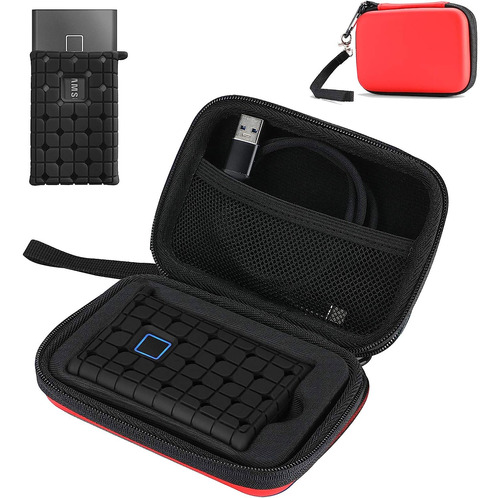 Procase Didomiso De Transporte Duro Compatible Para Ssd Port