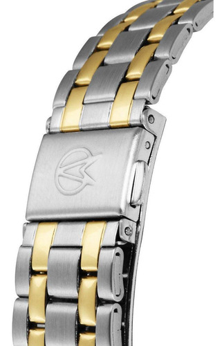 Relógio Feminino Caixa E Pulseira Mista Champion Cn20444n