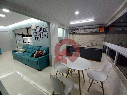 Imagem 8 de 19 de Apartamento Com 2 Dormitórios À Venda, 91 M² Por R$ 650.000,00 - Boqueirão - Praia Grande/sp - Ap3562