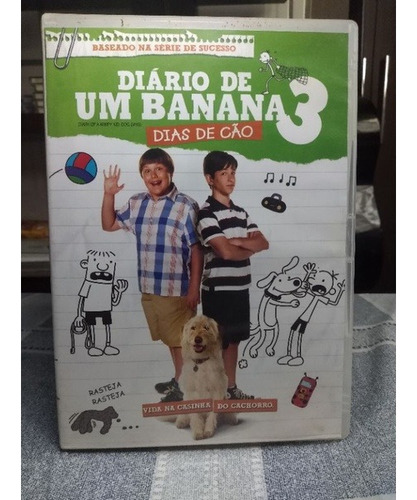 Dvd/ Diário De Um Banana 3 - Dias De Cão