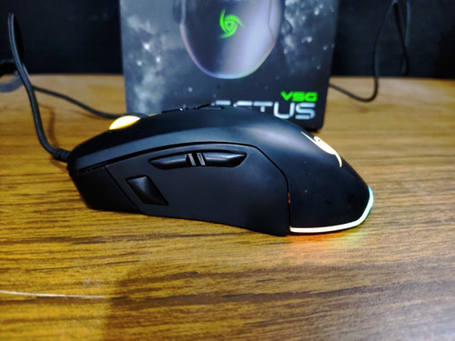 Imagen 5 de 9 de Mouse Gaming Vsg Cetus Modular Rgb, Macros Y Software