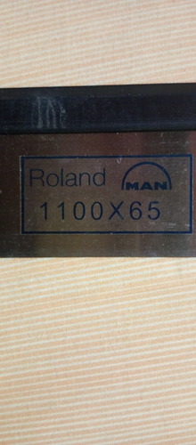 Racleta  Lavado Rodillos Roland Rekord 