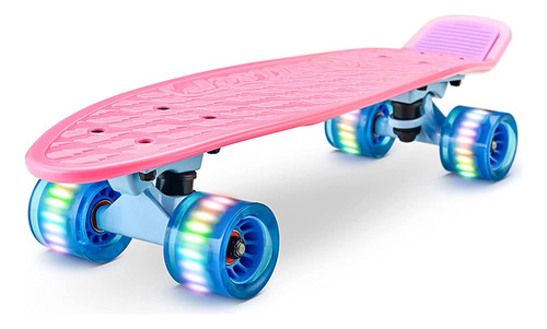 Skateboards Con Luz Led Hurtle Hcsk97.5