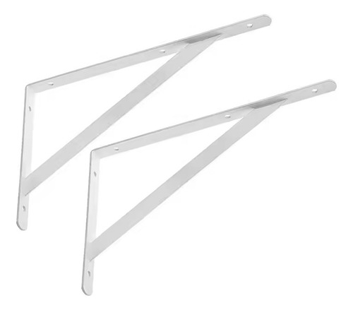 Mão Francesa Cantoneira Reforçada 40 Cm Par Oz