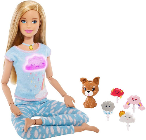 Imagen 1 de 5 de Barbie Medita Conmigo, Yoga, 15 Articulaciones  Mattel