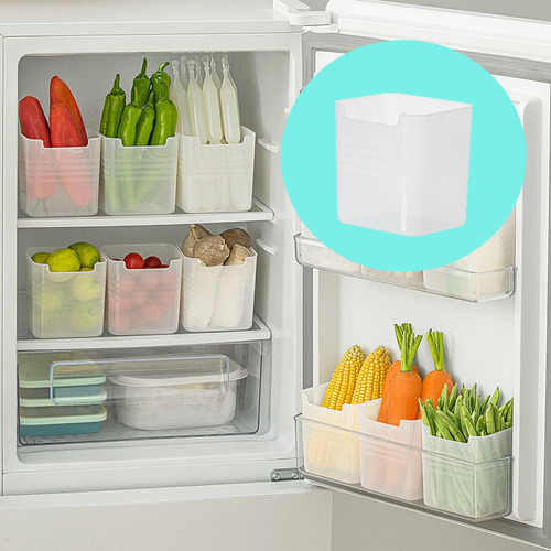 La Caja De Almacenamiento Con Puerta Lateral Del Refrigerado