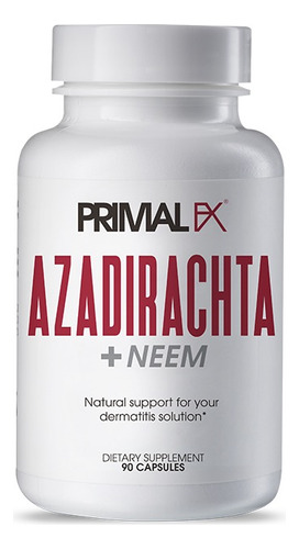 Azadirachta + Neem. Primal Fx. Tratamiento Contra Dermatitis