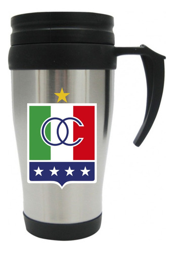 Vaso Viajero Metalico Once Caldas Mugs 