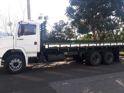 Imagem 1 de 12 de Mb 1620 Truck Carroceria De Madeira 8m 1998