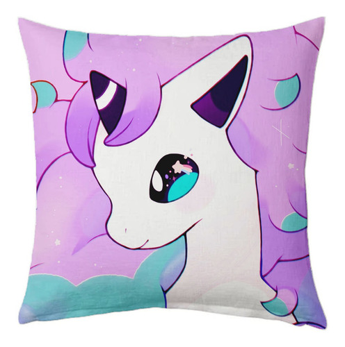 Ponyta Galar Cojin 40x40cm Almohada Pokemon Nintendo Kawai