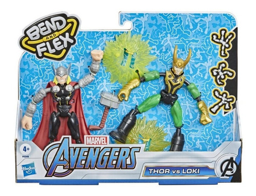 Marvel Bend And Flex - Figura De Thor Vs. Loki  