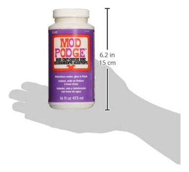 Sellador A Base De Agua Mod Podge Cs15063, Pegamento Y Acaba