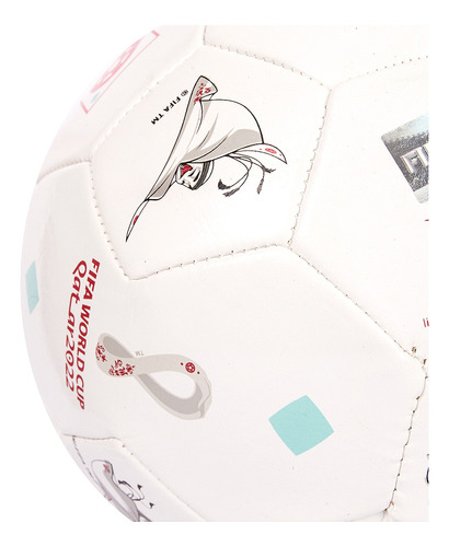 Pelota Drb Fifa Qatar La Eeb N°5 Blanco