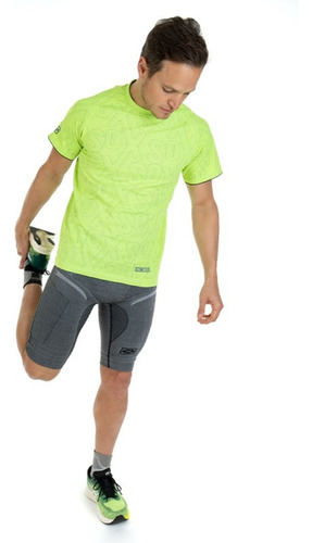 Remera Deportiva Hombre Seamless Iconsox® Fitness Running 