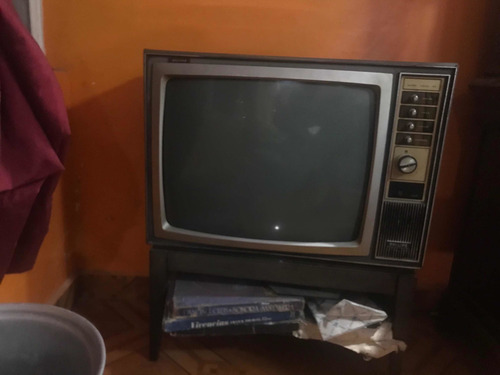 Imagen 2 de 8 de Antiquísima Televisión Philips Super Vision(art D Colección)