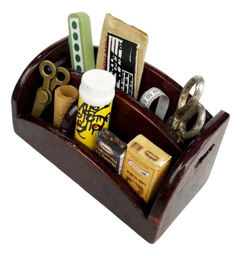 1/12 Box De Casa De Muñecas A Escala Regalos De Cumpleaños