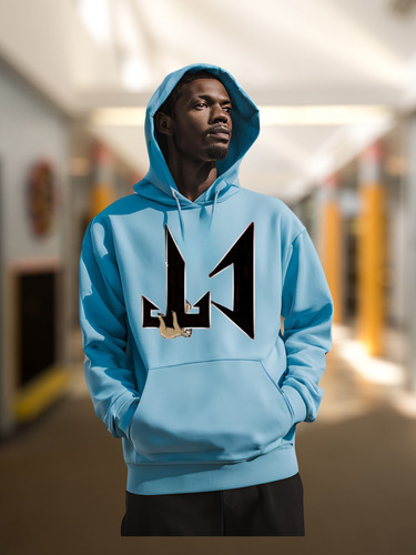 Hoodie Sudadera Ct Invertido Volteado Enfrente Grande Corrid
