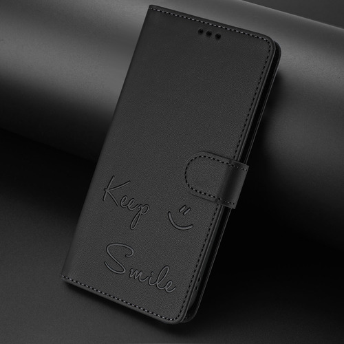 Funda De Piel Con Forma De Cara Sonriente Para Motorola Edge 60 Fusion/edge 60, Lápiz Capacitivo Con Bloqueo Rfid, A Prueba De Golpes, Tipo Cartera