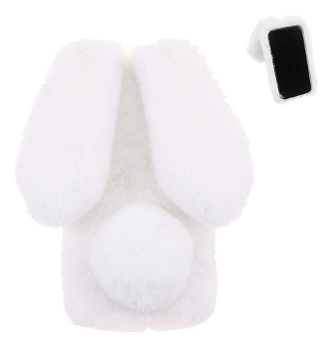 Funda Para Oppo Reno 12f 5g Conejo De Felpa Encantador Y