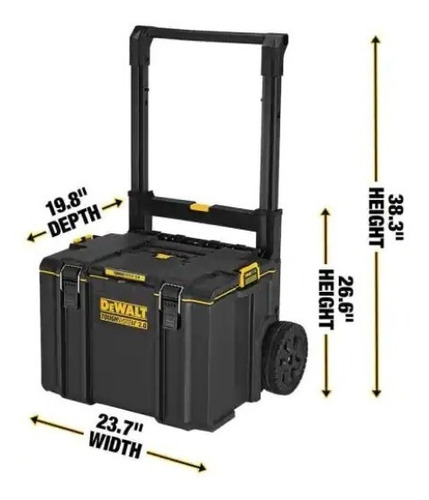 Caja Dewalt Toughsystem 2.0 24 In. Mobile Tool Box Importada
