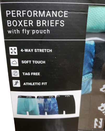 Billabong Pack 3 Boxer Performance Briefs