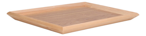 . Bandeja M For Servir, 36,5 X 27 Cm, De Madera, Sencilla,