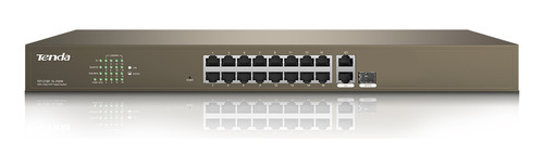 Switch Desk Tenda 16 Puertos Gigabit Poe Puerto Sfp