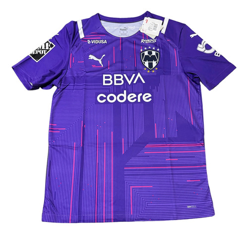 Jersey Puma Rayados Monterrey Original 2022 Alternativa