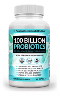 Probiótico 100 Billones 60 Capsulas