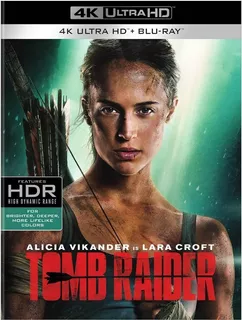 Blu Ray 4k Ultra Hd Tomb Raider Estreno Original
