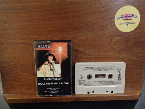 Elvis Presley You'll Never Walk Alone Cassette Usa