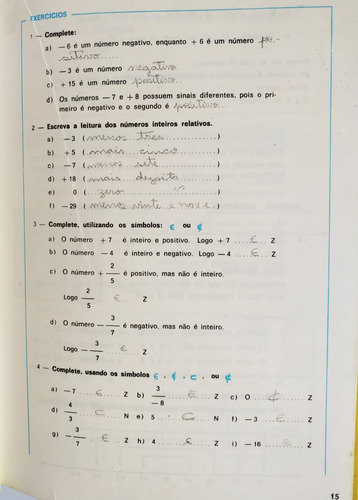 Matemática Ensino Moderno 6a Série = Miguel Asis Name = Ensino De Primeiro Grau Ano De 19731 (Usado)