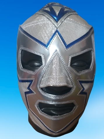 Mascara Profesional  Original Dmt Azul Firmada.