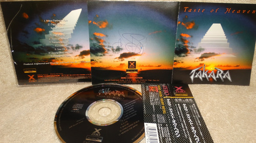Takara - Taste Of Heaven ( Jeff Scott Soto Japan Obi Autogra