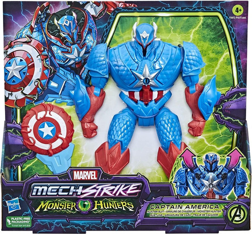 Capitan America Mech Strike Monster Hunters