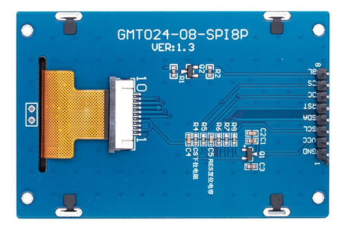 Modulo Tft Display St7789v 240×320 Spi 2.4 Pulgadas