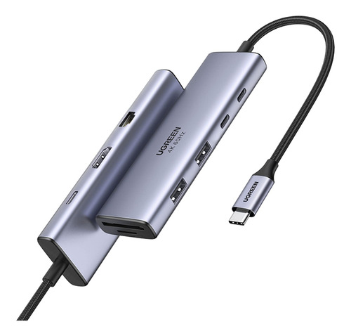 Hub Usb C Ugreen Revodok 9 En 1 Con Gigabit Ethernet 4k Hdmi