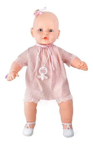 comprar Boneca Meu Bebê Grande Com Chupeta E Sapatinho - Estrela