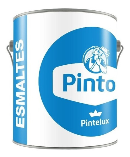 Pintura Metales Esmalte Tiza Satinado - Pintor - 0.9lt