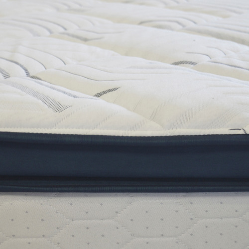 Imagen 2 de 4 de Colchon King Size Serta Luisiana 180x200 Resortes Pocket
